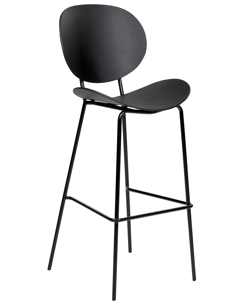 Set of 2 Bar Chairs SHONTO Black_886178