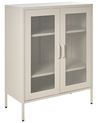 Schrank WAKATIPU Metall Hellbeige