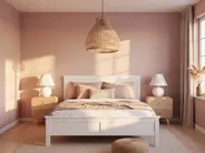 Bed Pine Wood OLIVET 160 x 200 cm (EU King Size) White_1149373