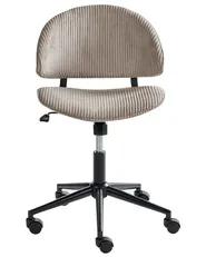 Office Chair KIANA Corduroy Taupe_1042808
