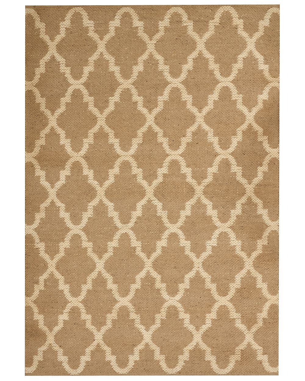 Teppich MERMER Beige 160 x 230 cm Jute