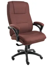Chefsessel MAGNUS Leinen Braun_1071089