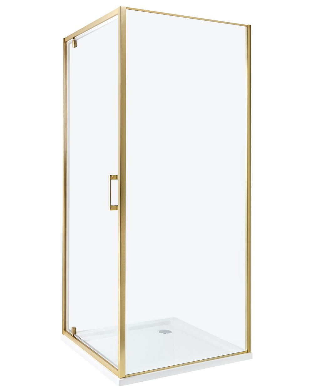 Shower Enclosure DARLI 800 x 800 x 1850 mm Gold