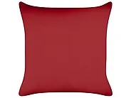 Dekokissen 2er Set GUMDROP 45 x 45 cm Samtstoff Rot Weihnachtsmotiv_1184007