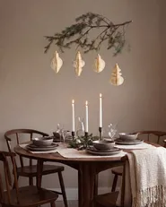 Weihnachtsbaumschmuck 20er Set ALTAELVA Papier Beige_1084901