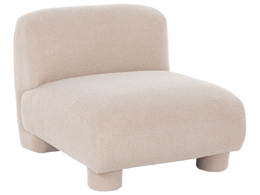 Modulsofa Set 4-Sitzer MJALBI Bouclé Beige_1075298