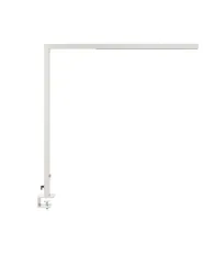 LED Clamp-On Desk Lamp VOLANS with Dimmer Metal Silver_849458