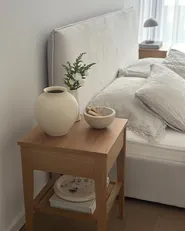 Bett mit Lattenrost Samtstoff LAVAUR 160 x 200 cm Cremeweiß_1022271