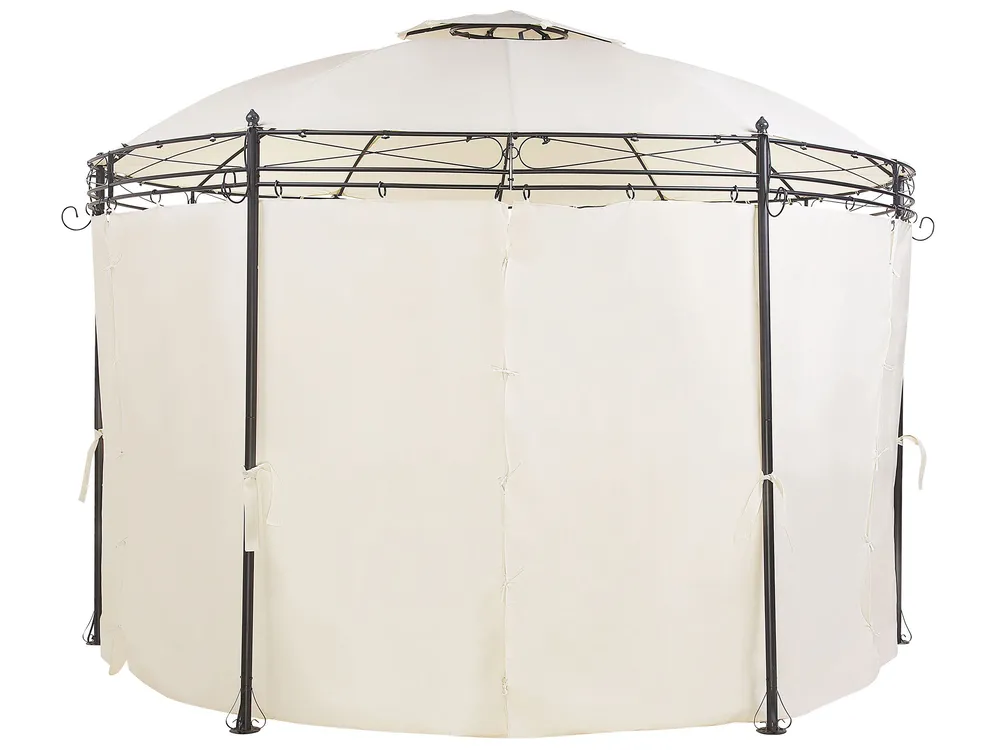 Gazebo SAFARA 368 cm 368 cm Metal Beige_779139
