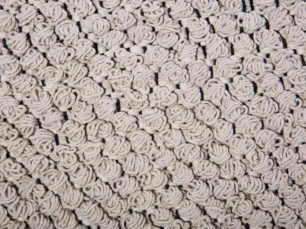Pouffe NOIDA Cotton Beige_711444