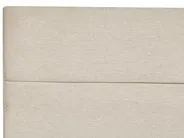Boxspringbett mit Stauraum ARISTOCRAT Stoff Hellbeige 160 x 200 cm_873604