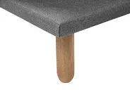 Chaiselongue ALSTEN Stoff Dunkelgrau_1039405