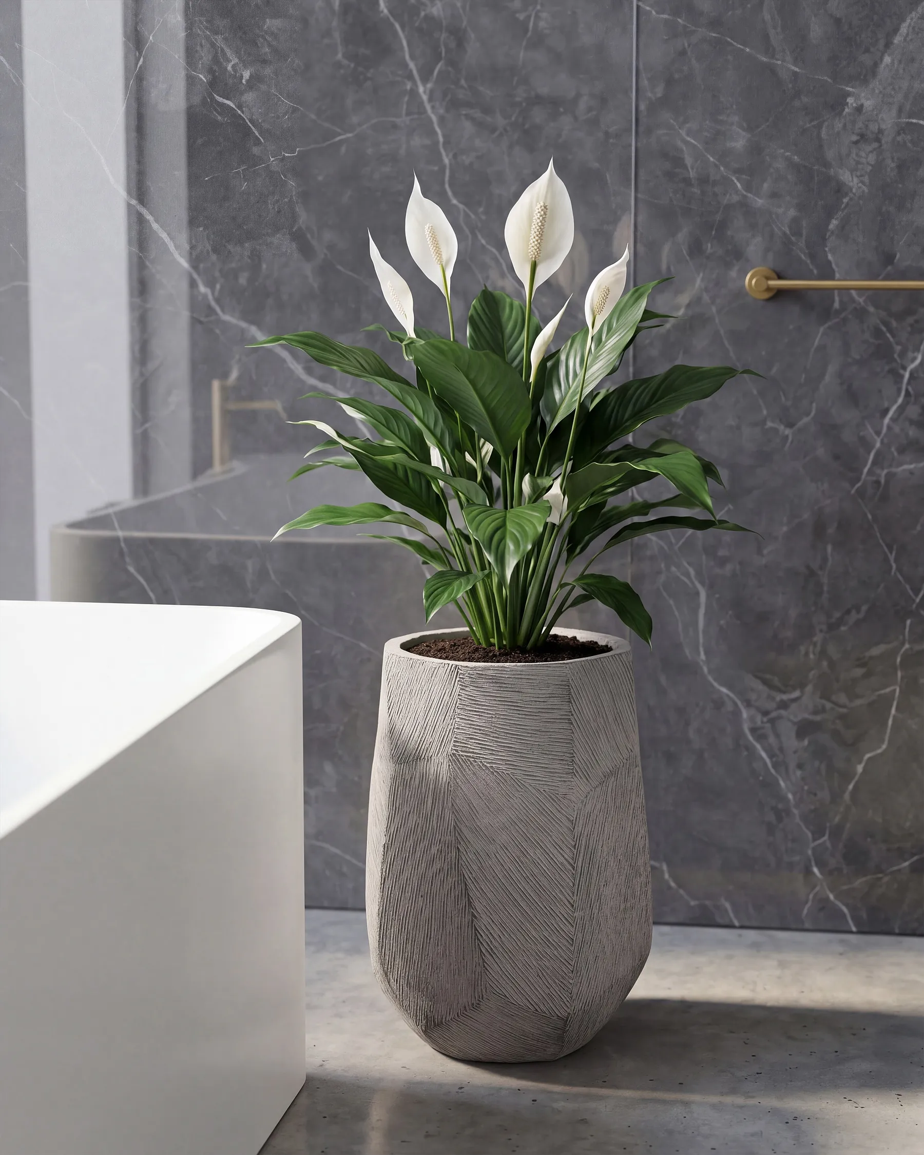 Plant Pot ENSTAL 32 cm Grey_1161752