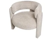 Sofa Set 4-Sitzer BUREA Chenillegewebe Hellbeige_1072745