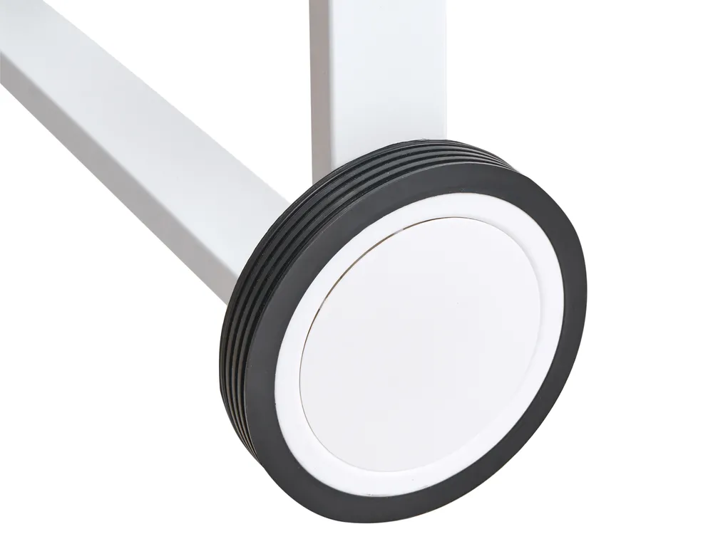 Sonnenliege mit Kissen VERDELLO mit Relaxfunktion Metall Beige_1078567