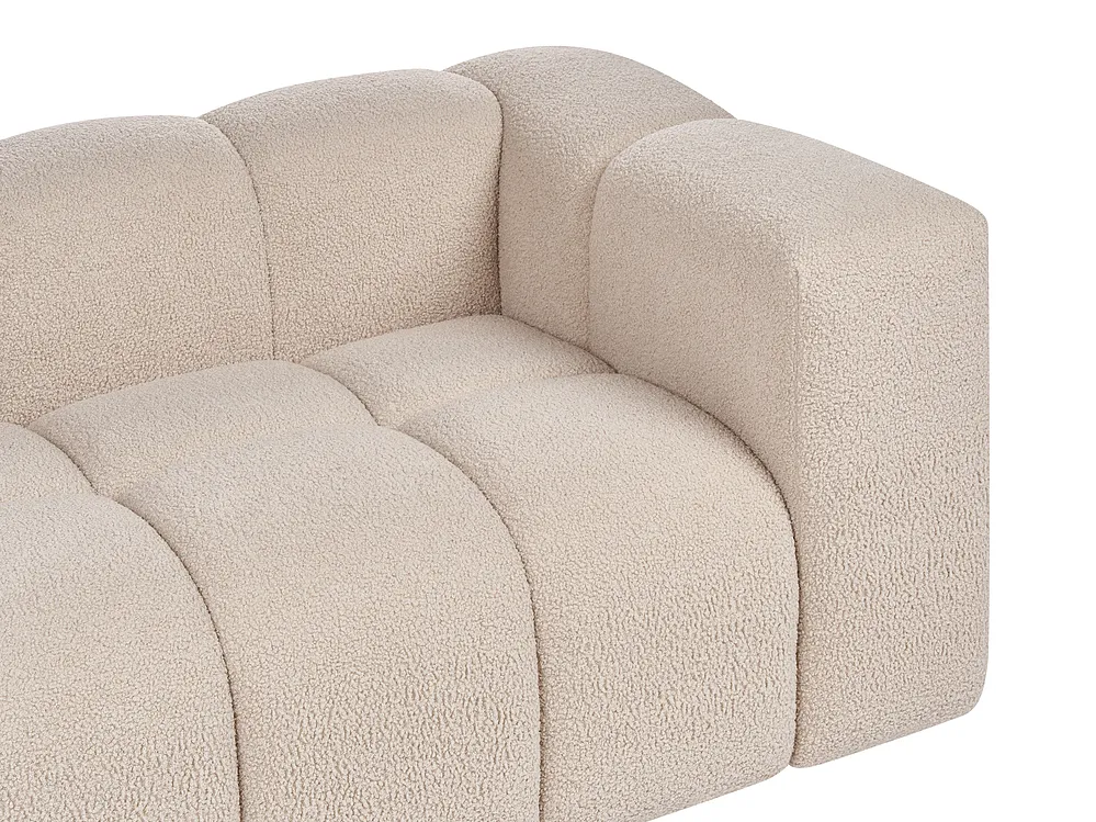 Bankenset 5-zits ANTOLA Bouclé Beige_1161589