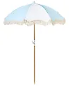 Patio Parasol 155 cm MONDELLO Light Blue