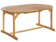 Gartenmöbel Set 8-Sitzer MAUI PREMIUM Akazienholz Hellgrün_990857