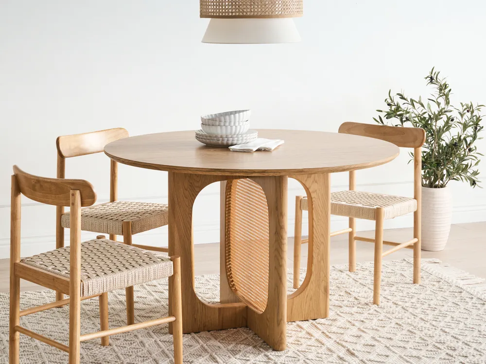 Esstisch KARLO Hellbraun 120 cm 120 cm