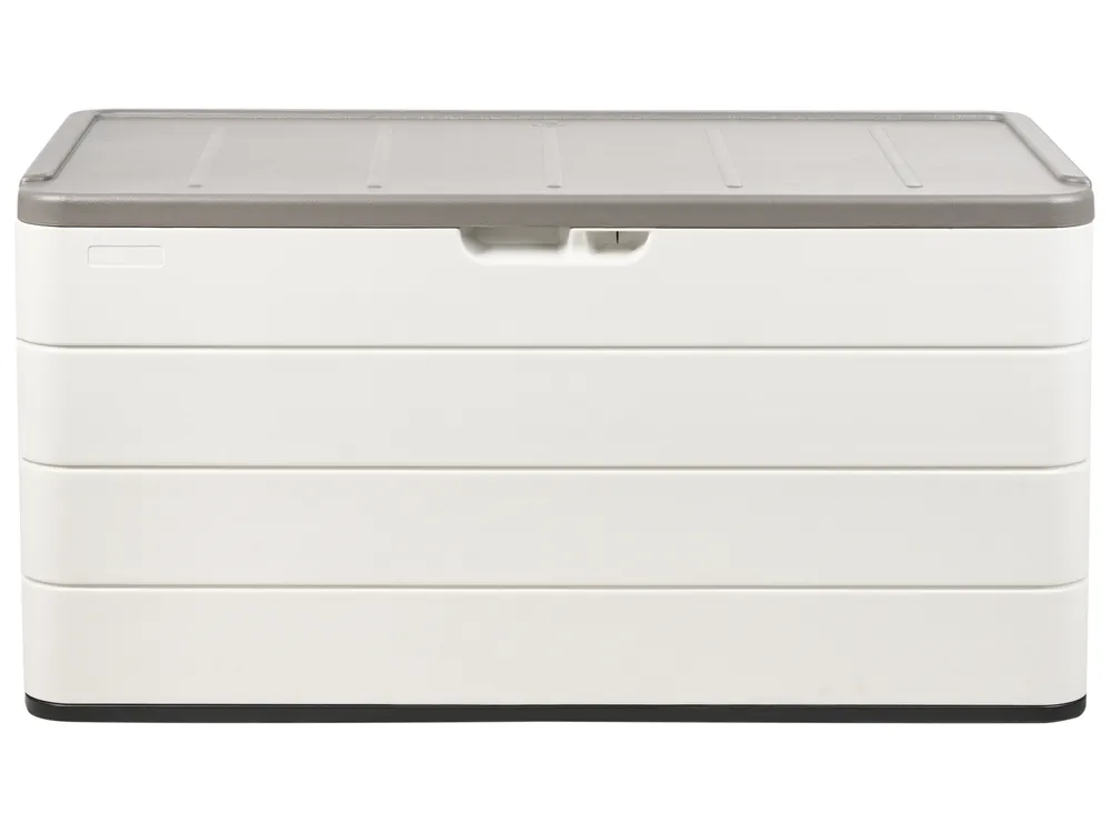 Aufbewahrungsbox MILIES 116 cm 60 cm Weiß_1013682