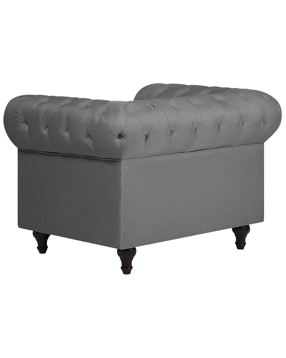 Armchair CHESTERFIELD Fabric Light Grey_709429