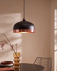 Pendant Lamp PARINA Metal Black_1149569