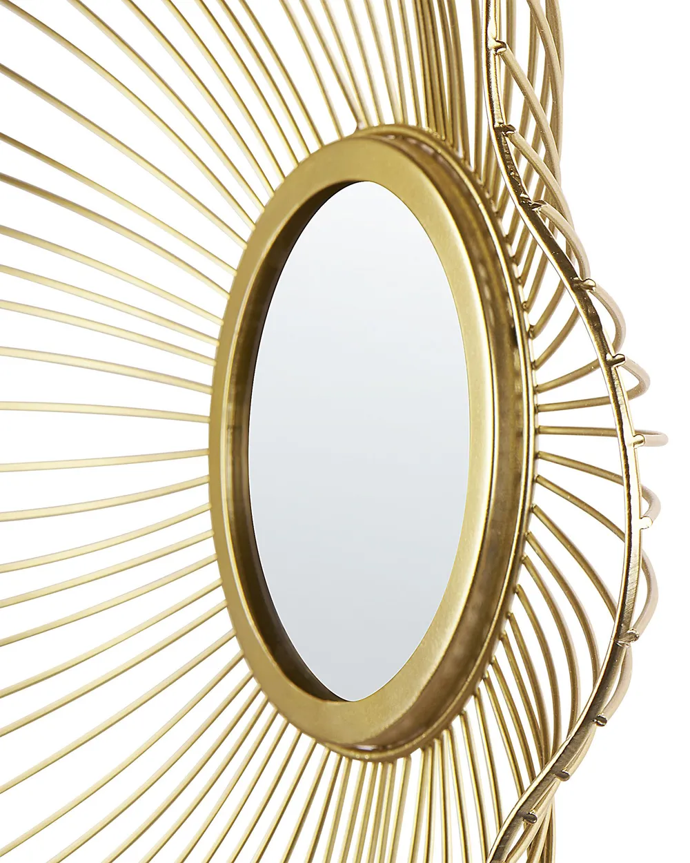Wandspiegel SENS 40 cm 40 cm Metall Gold_904368