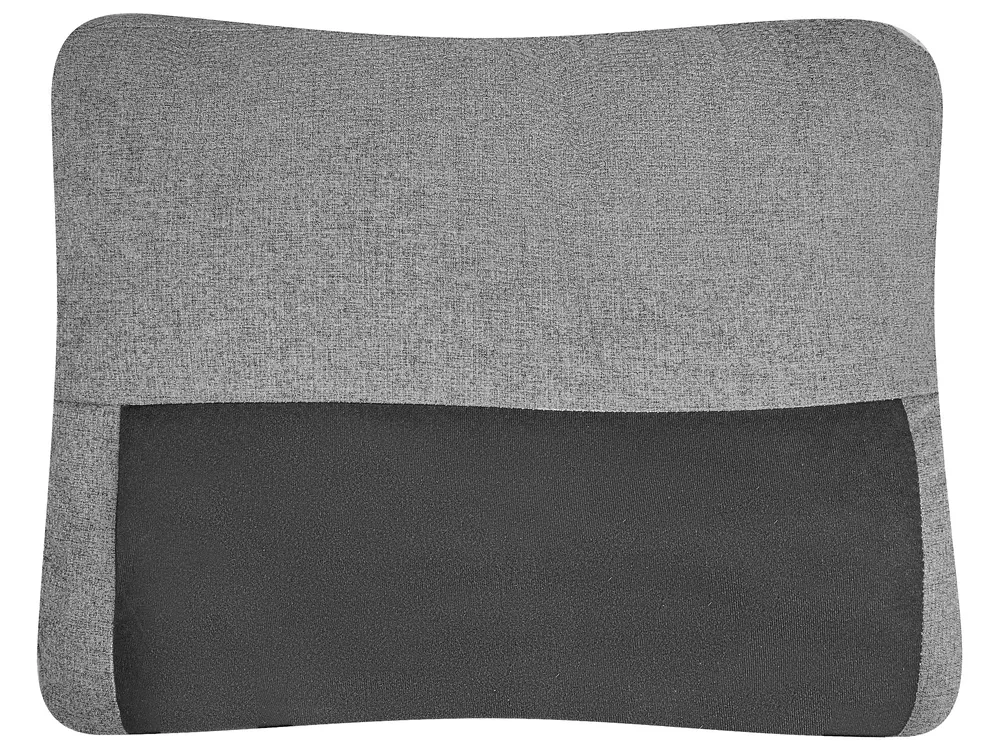 Eckschlafsofa 3-Sitzer NASSJO Kunstleinen Grau rechtsseitig_999959