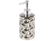 5-Piece Bathroom Accessories Set TIRUA Ceramic Silver_788483