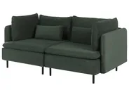 Modulsofa 2-Sitzer EGERIS Cord Dunkelgrün_1067065