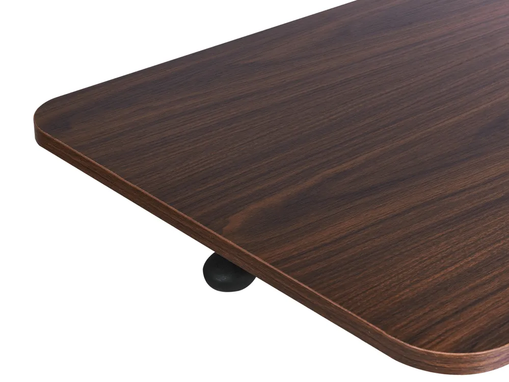 Laptoptisch manuell höhenverstellbar ACADEMIA 65 cm 48 cm mit Rädern Dunkelbraun_946129