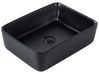 Countertop Basin TRAVESIA 490 x 380 mm Ceramic Black