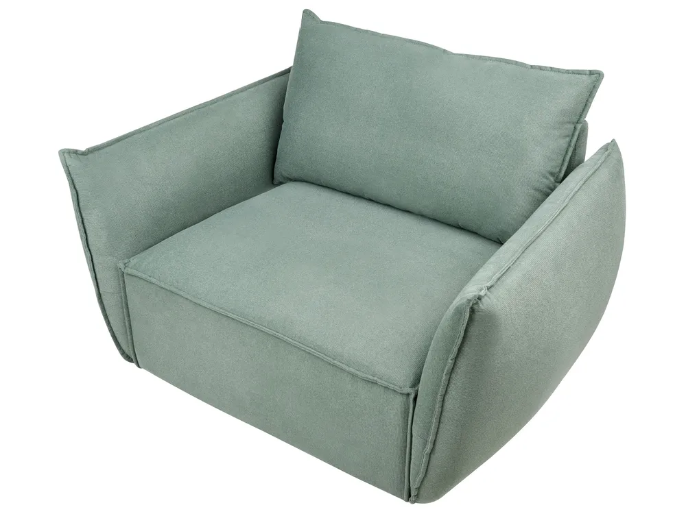 Sofa Set 5-Sitzer KUNES Stoff Hellgrün_1013475