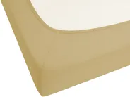Spannbettlaken JANBU 180 x 200 cm Baumwolle Olivgrün_845941