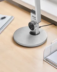 LED Desk Lamp CETUS with Dimmer Silver_1018677