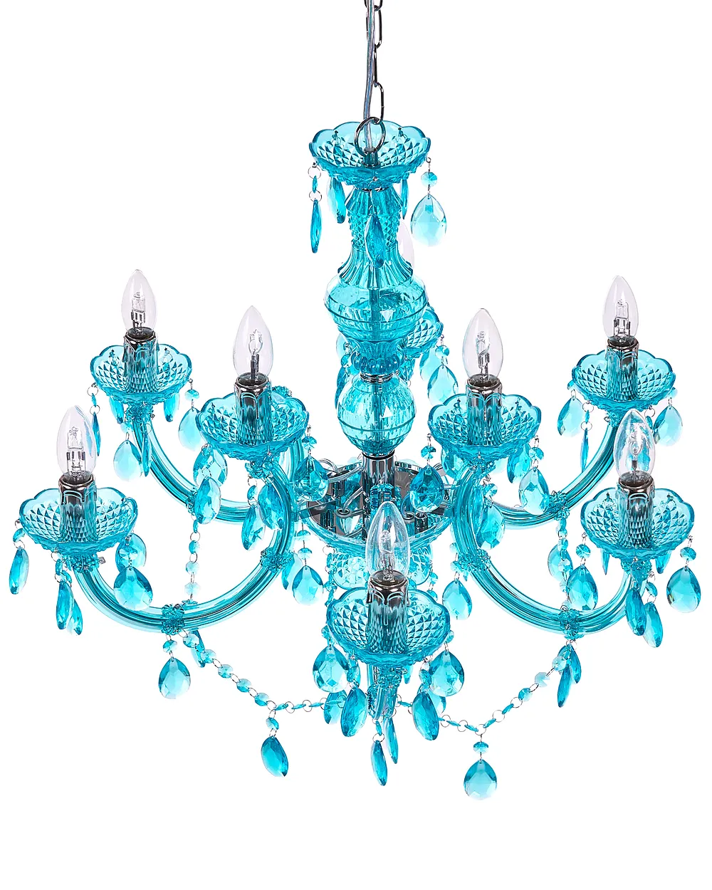 Kronleuchter KALANG L Blau_1164436