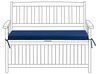 Bench Seat Pad Cushion SOVANA 108 x 45 cm Blue