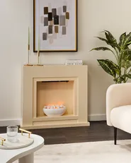 Elektrokamin mit Heizfunktion SAHARA Beige_934213