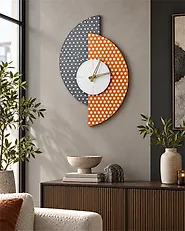 Wall Clock CHALAIS Grey_1183958