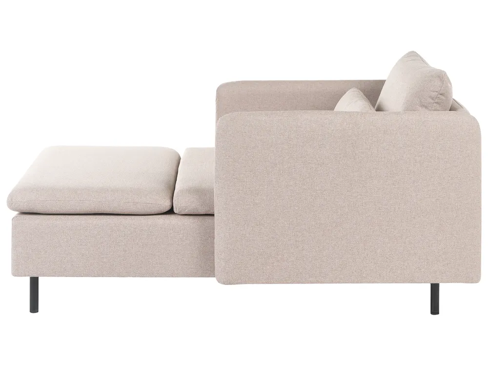 Chaise Longue EGERIS Fabric Beige_1067298