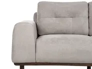 Sofa 2-Sitzer LAURILA Stoff Hellgrau_951742