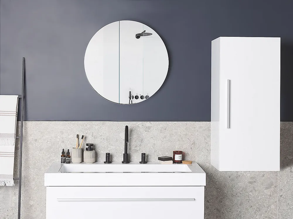 Bad-Wandschrank BILBAO 40 cm Weiß_1155598