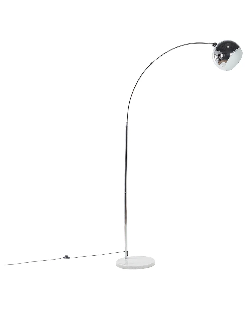 Stehlampe PAROO Metall Silber_822247