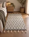 Rug AGADIR Off-White 80 x 150 cm Cotton