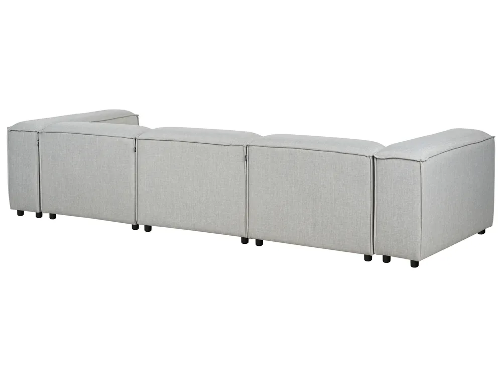 Modulsofa 3-Sitzer ARDAL Stoff Hellgrau_949522