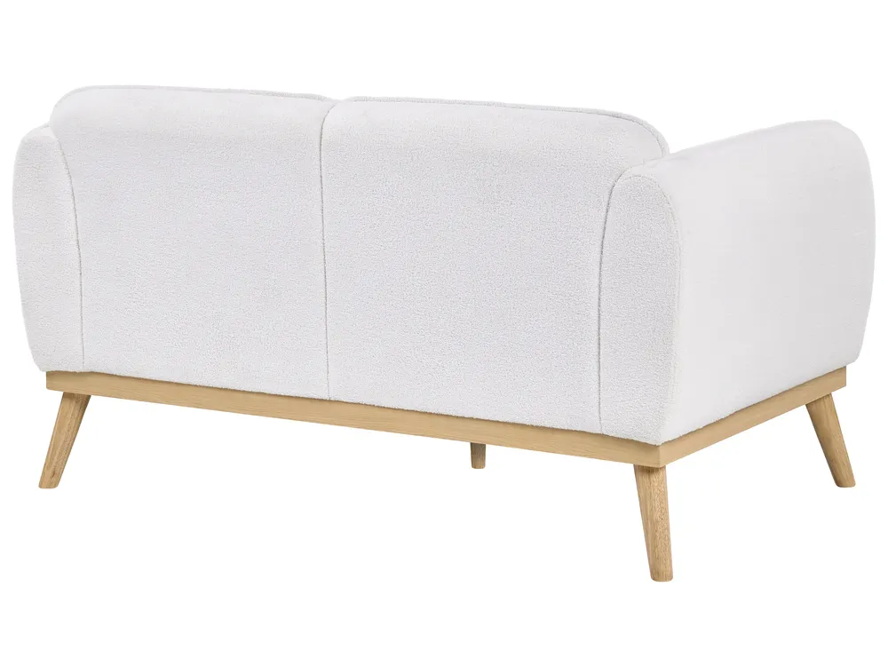Sofa Set 5-Sitzer LJUNG Bouclé Weiß_1076640