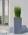 Blumenkübel DION 33 cm Dunkelgrau