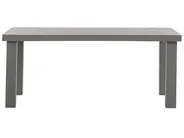 Gartenmöbel Set mit Bänken 4-Sitzer TARANTO Beton Grau_775862