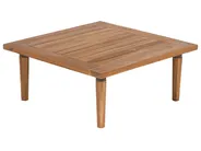 Lounge Set mit Tisch 2-Sitzer FRASCATI modular zertifiziertes Akazienholz Hellgrau_718963