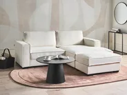 Corner Sofa KOLDING with Ottoman Boucle Light Beige Left Hand_1008321